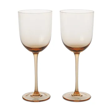 Host vitvinsglas 30 cl 2-pack - Blush - Ferm Living