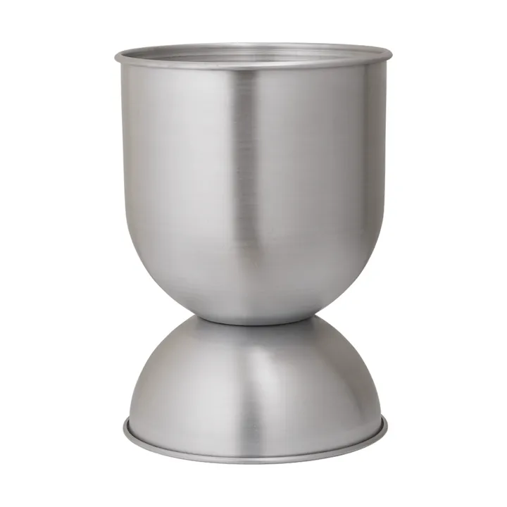 Hourglass kruka liten Ø30 cm - Aluminium - Ferm Living
