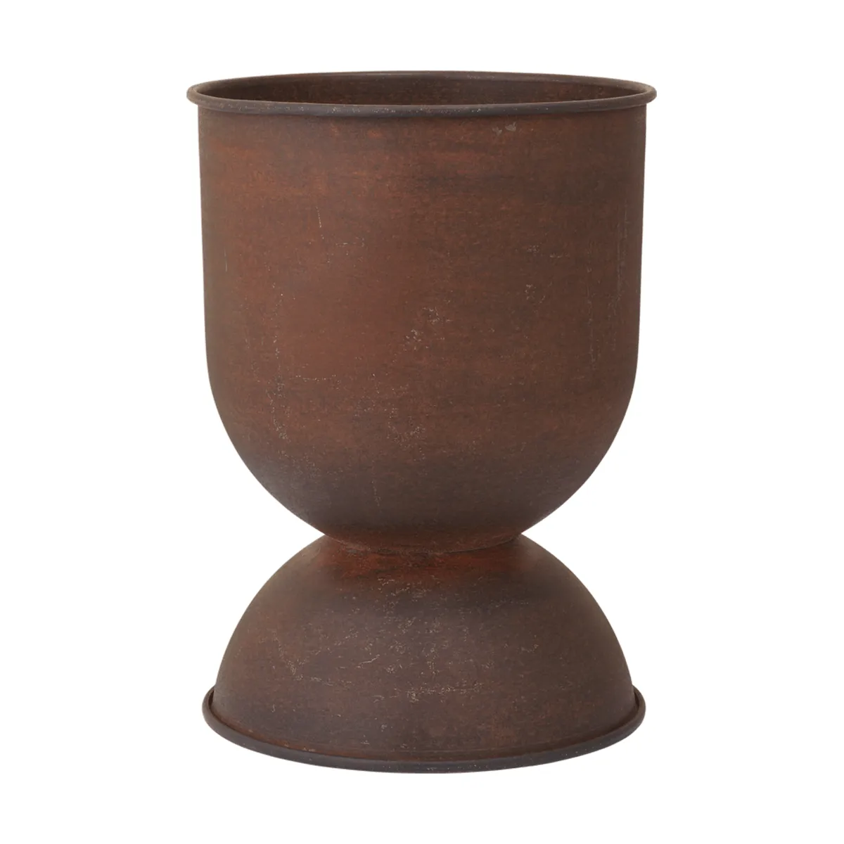 Hourglass kruka liten Ø30 cm, Rust Ferm Living