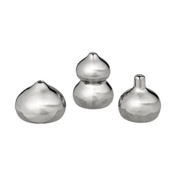 Komo vas mini set om 3 - Silver - Ferm Living