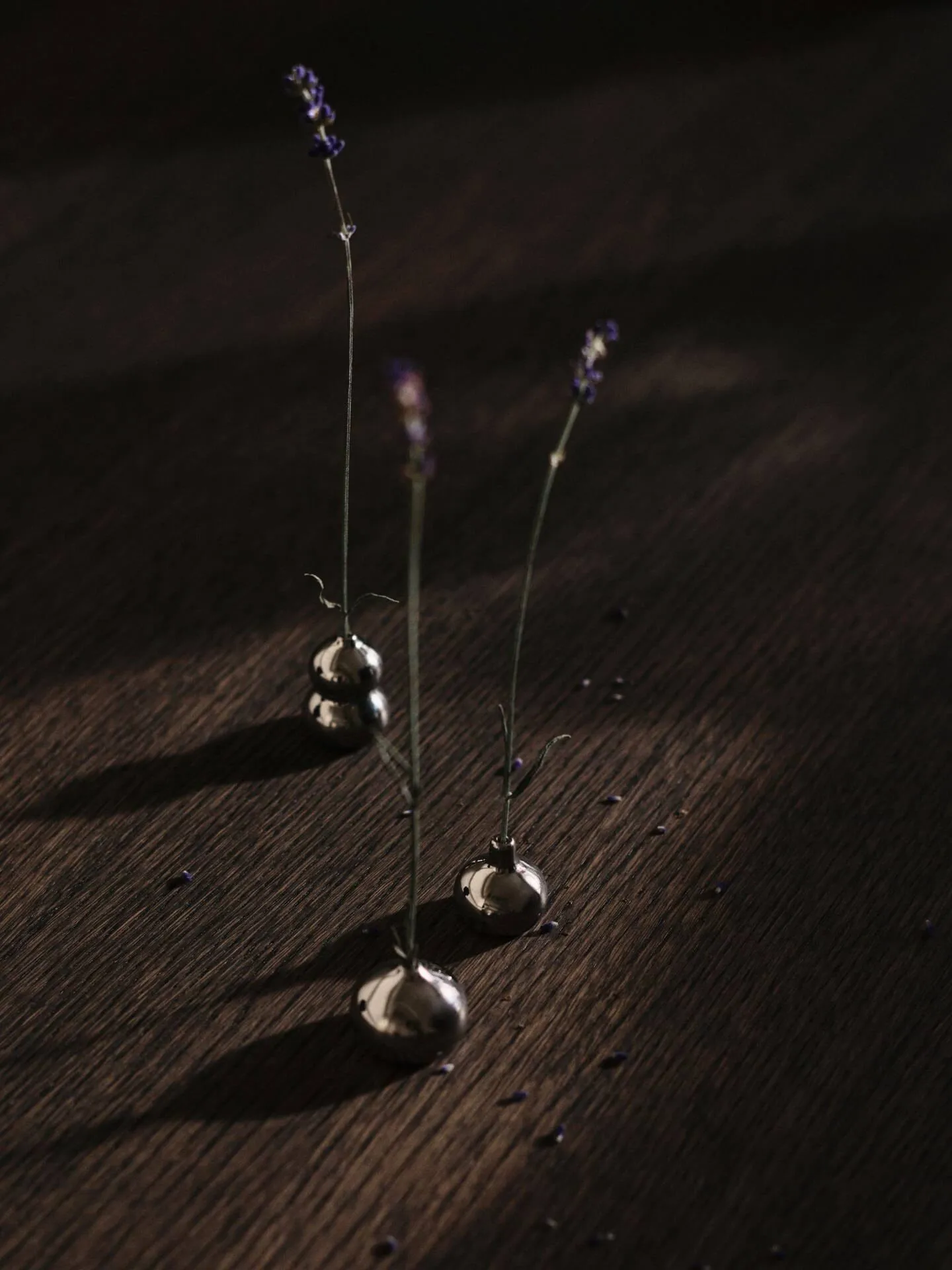Komo vas mini set om 3, Silver Ferm Living