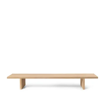 Kona display table sidobord - oak natural veneer - Ferm Living