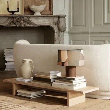 Kona display table sidobord - oak natural veneer - Ferm Living