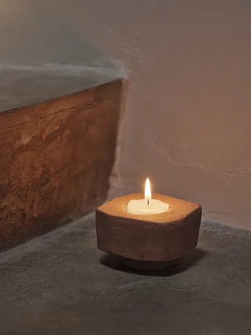 Kurinu ljusstake - Terracotta - Ferm Living