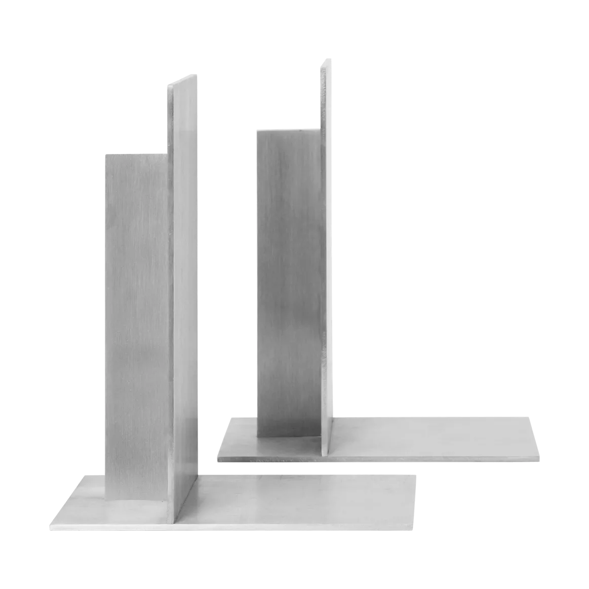 Lager bokstöd 2-pack, Aluminium Ferm Living