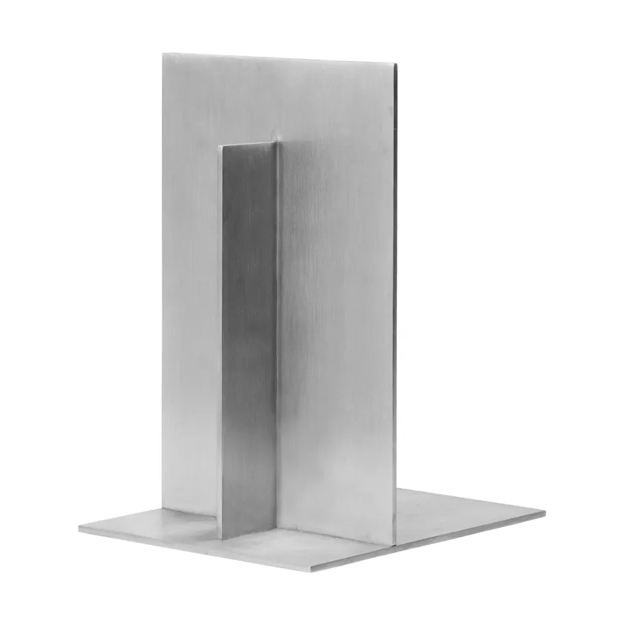 Lager bokstöd 2-pack, Aluminium Ferm Living