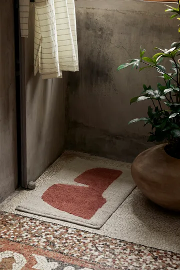 Lay badrumsmatta 50x70 cm - Parchment-rust - Ferm Living