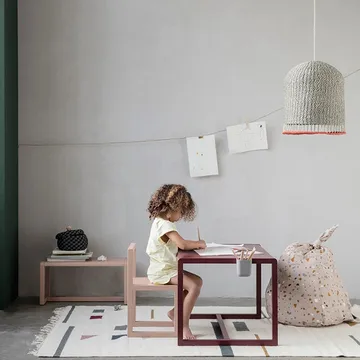 Little Architect bord - Dark blue - Ferm Living