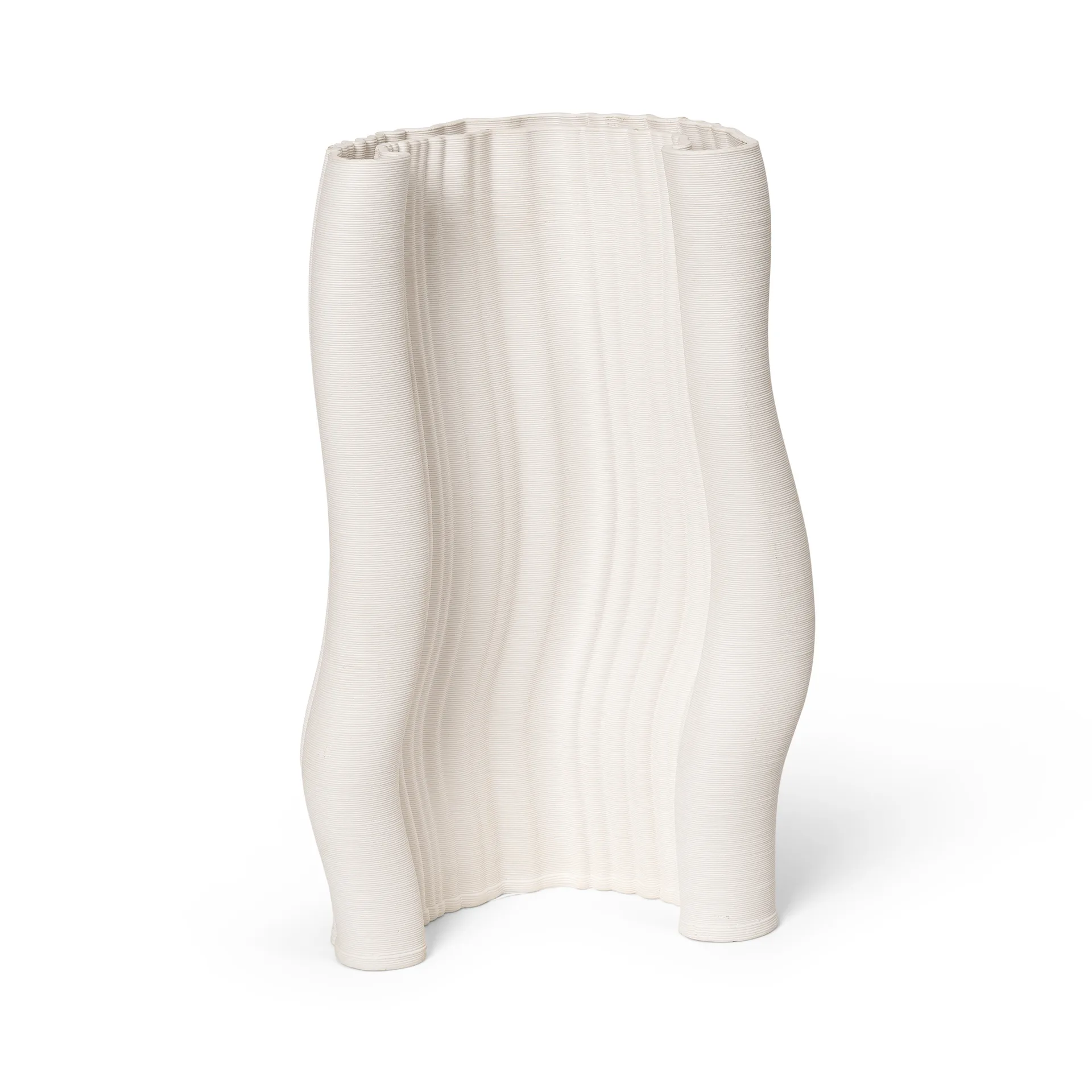 Moire vas 19x30 cm, Off-white Ferm Living