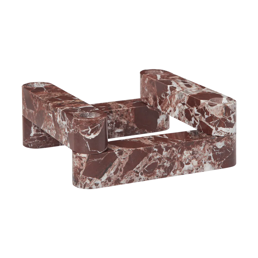 Newel modul ljusstake 4 delar, Rosso Ferm Living