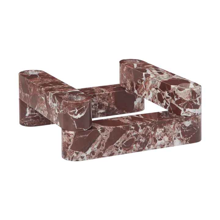 Newel modul ljusstake 4 delar - Rosso - Ferm Living