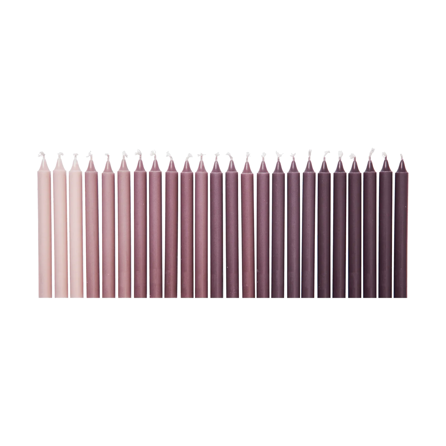 Ombre antikljus 24 st, Dark grape Ferm Living
