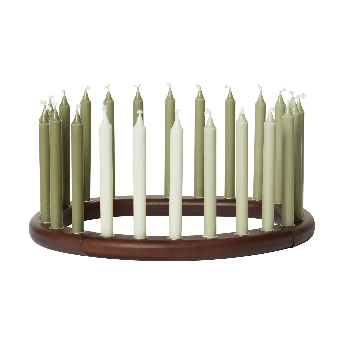 Ori ljusstake 28x31 cm, Dark stained Ferm Living
