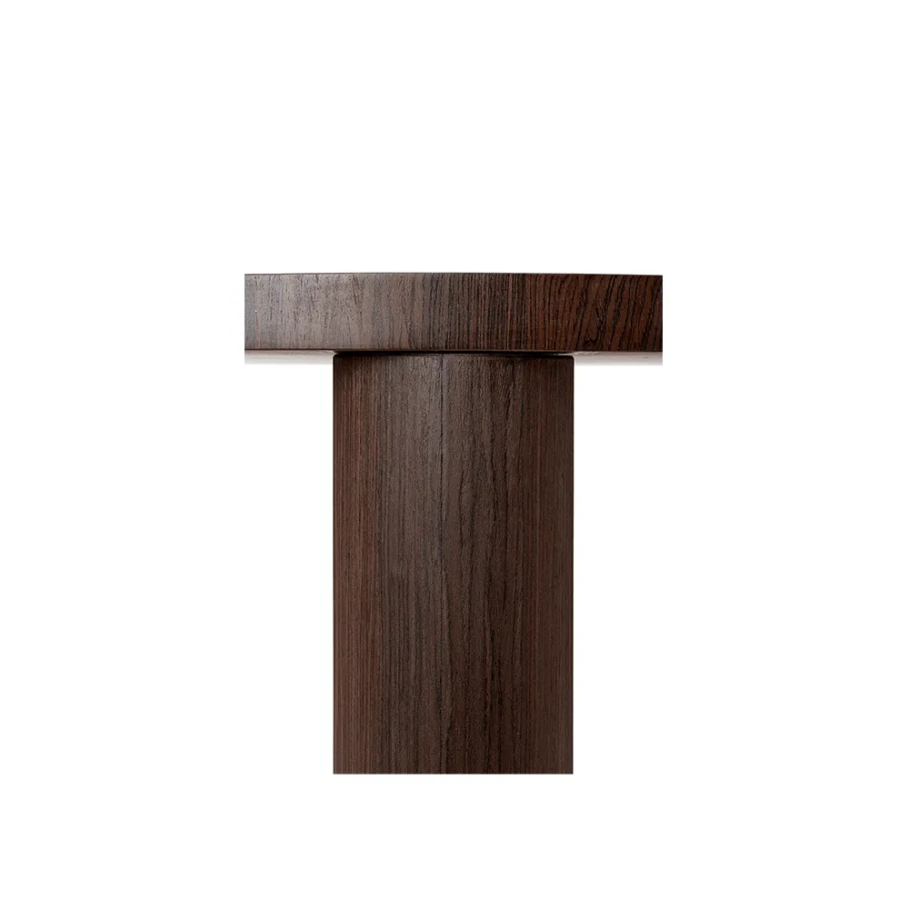 Post Soffbord, oak smoked, small, star Ferm Living