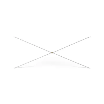 Punctual kryss - grey - Ferm Living