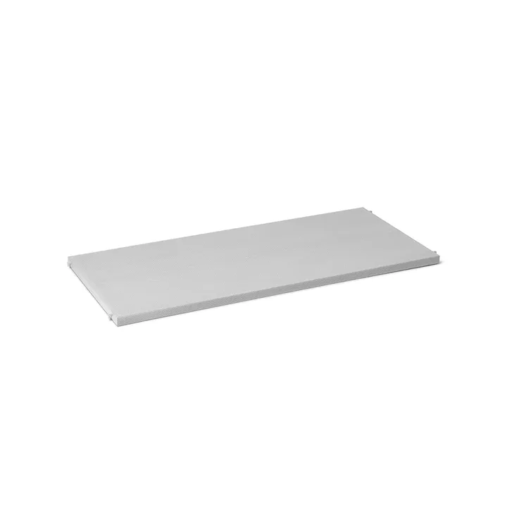 Punctual Perforated hylla 90 cm - Light grey - Ferm Living