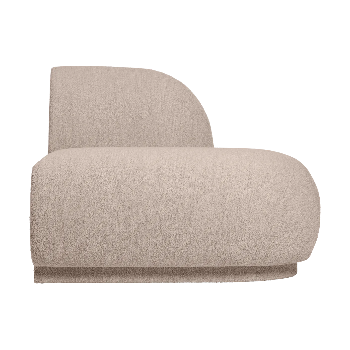 Rico open soffmodul R, Soft bouclé-natural Ferm Living