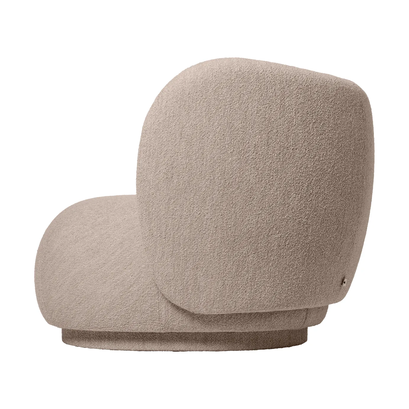 Rico soffmodul armrest R Soft Bouclé, Natural Ferm Living