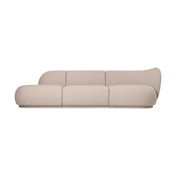 Rico soffmodul armrest R Soft Bouclé - Natural - Ferm Living