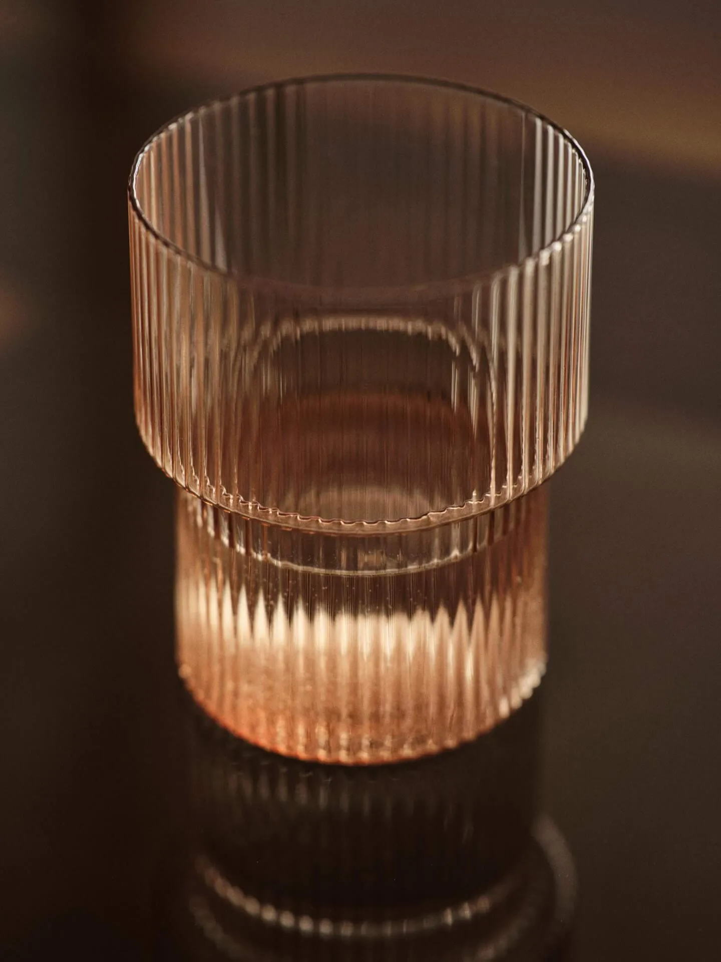 Ripple glas 4-pack, Blush Ferm Living