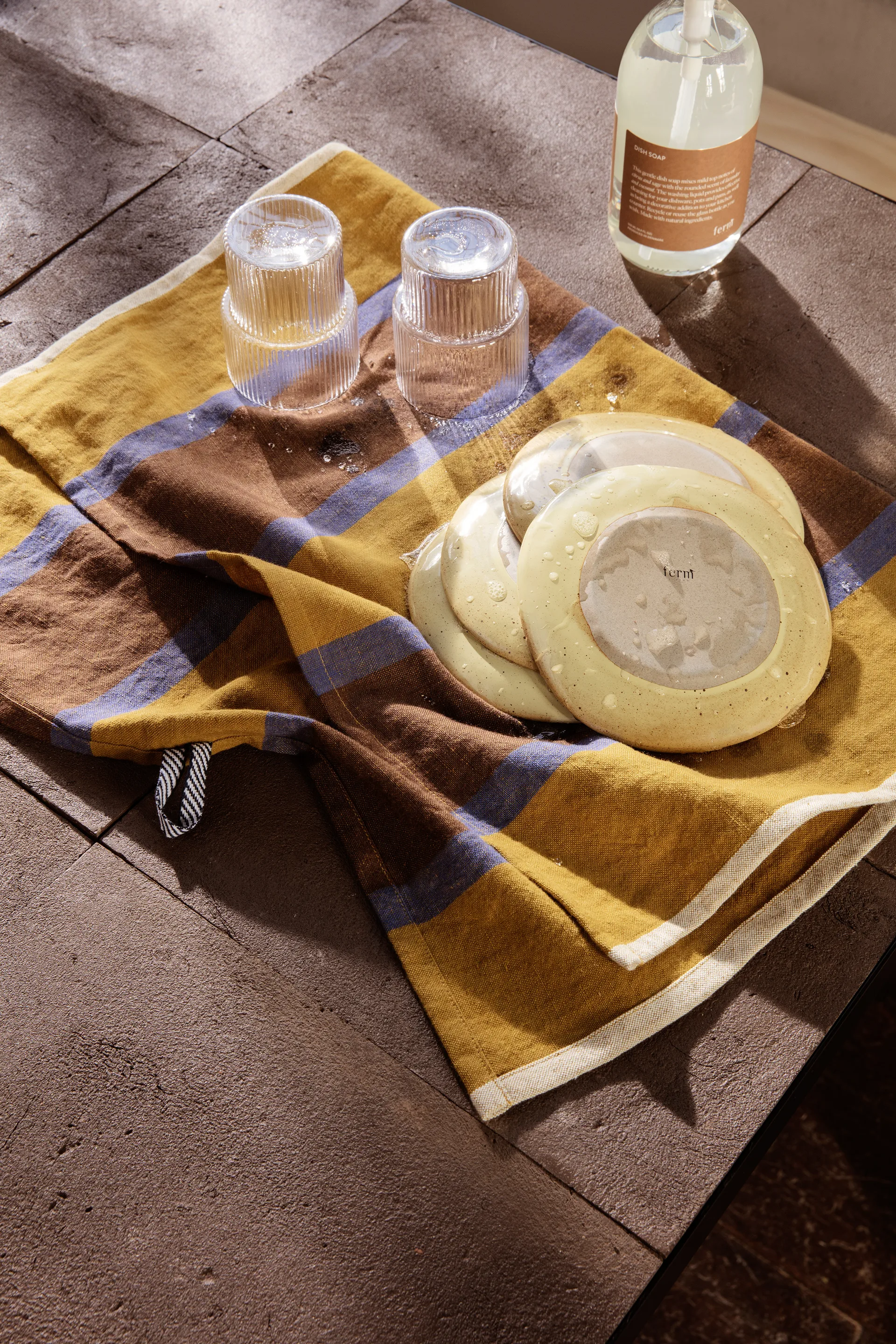 Ripple glas 4-pack, klar Ferm Living