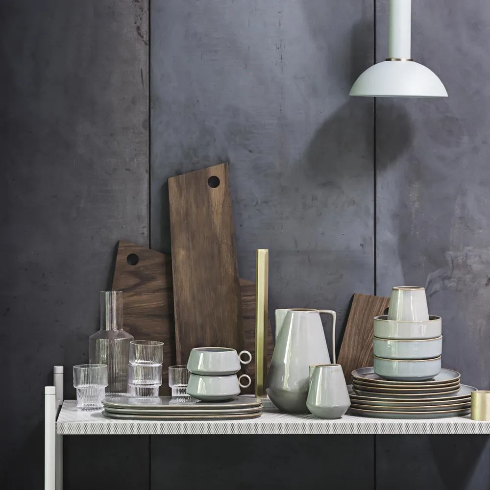 Ripple glas 4-pack, klar Ferm Living