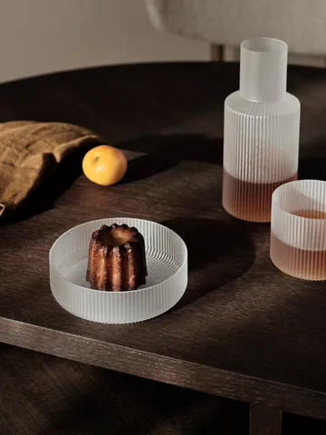 Ripple small karaff set - Frosted - Ferm Living