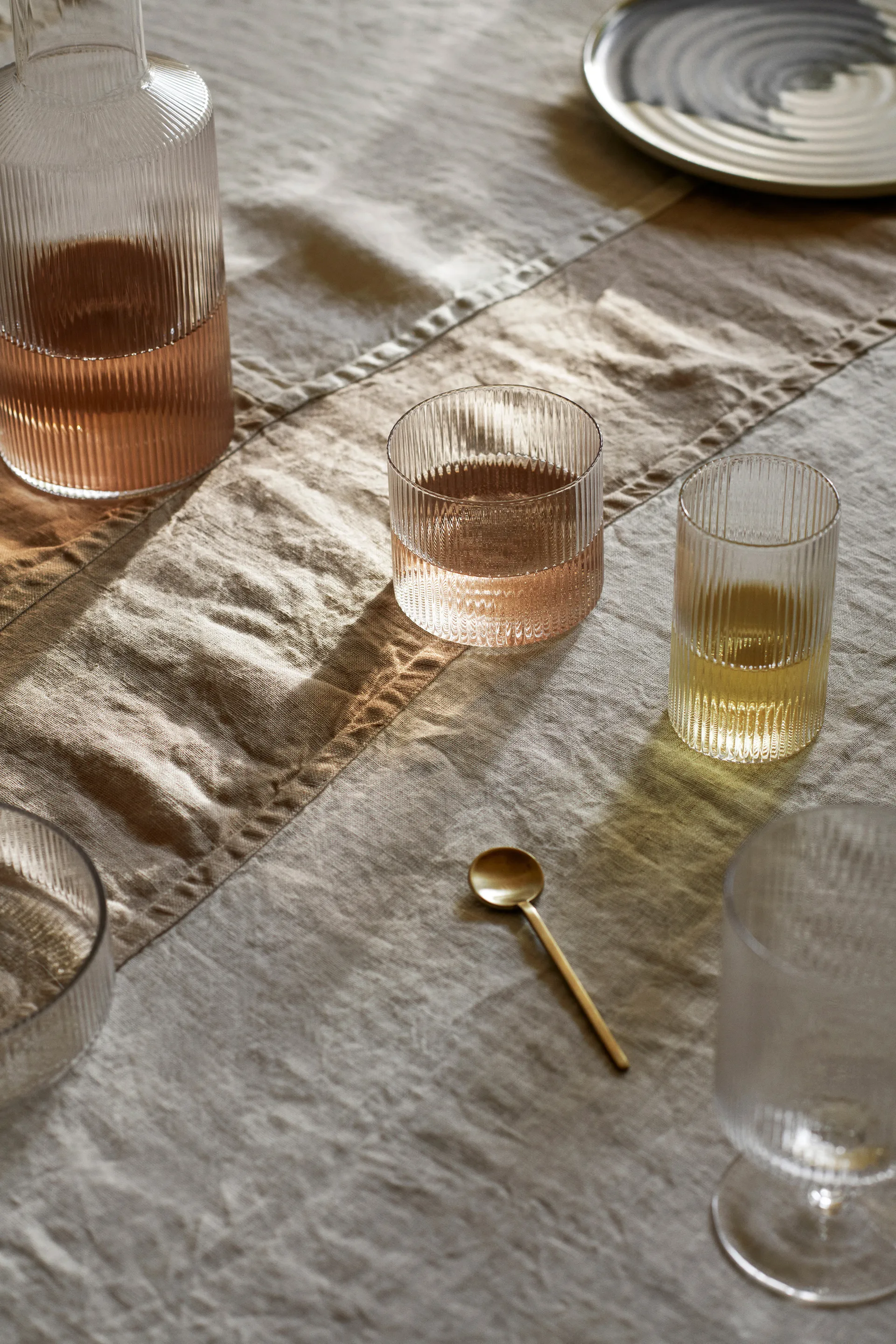 Ripple verrines serveringsglas 14 cl 4-pack, Frosted Ferm Living