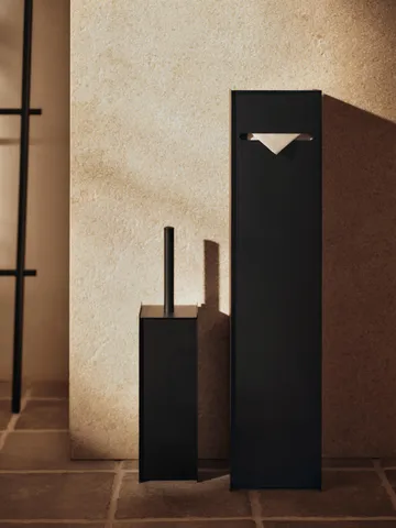 Sama toalettpappershållare - Black - Ferm Living