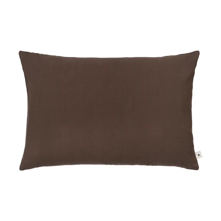 Sen kuddfodral - Dark chocolate, 40x60 cm - Ferm Living