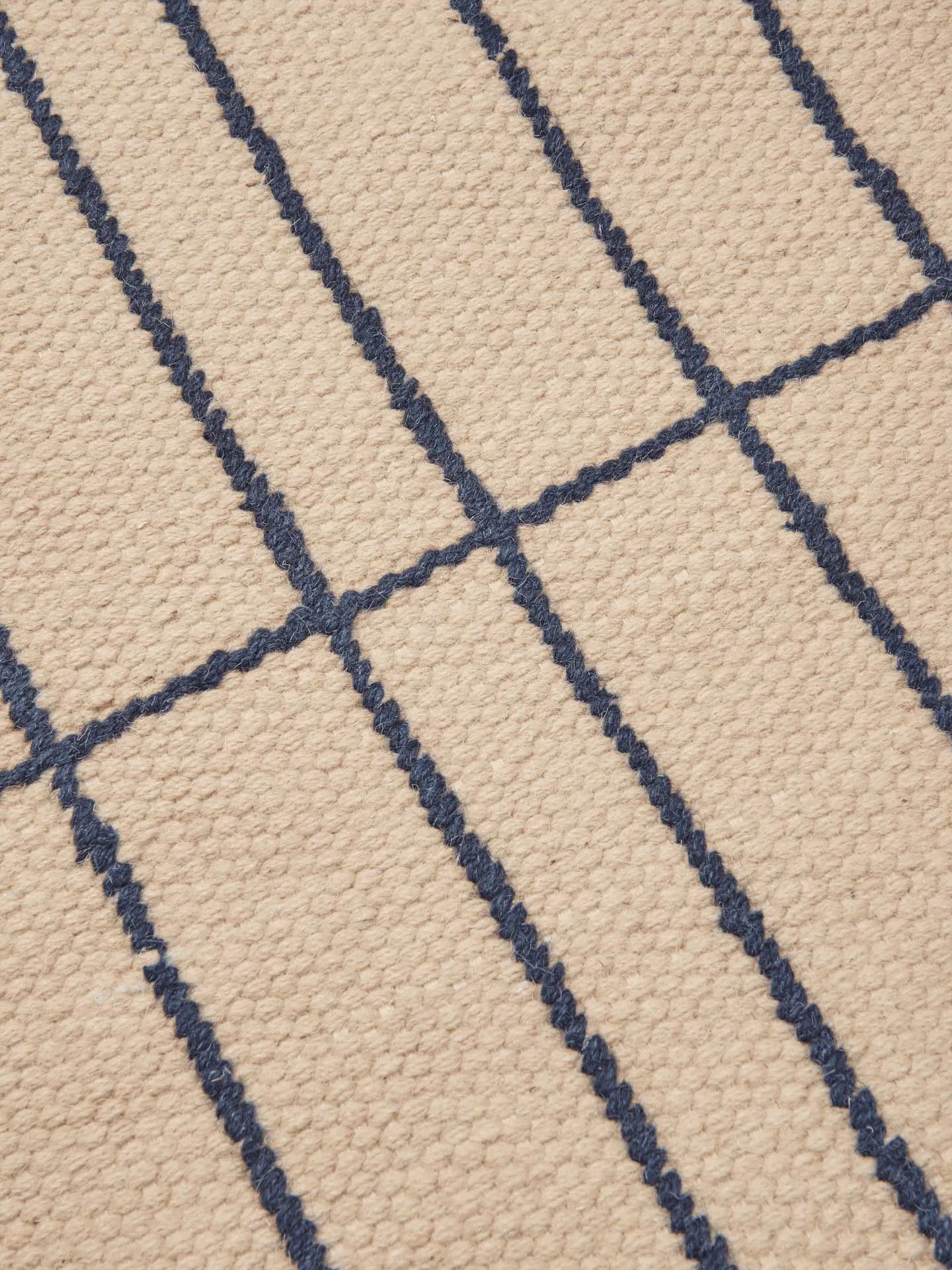 Sen matta, Parchment-indigo, 140x200 cm Ferm Living