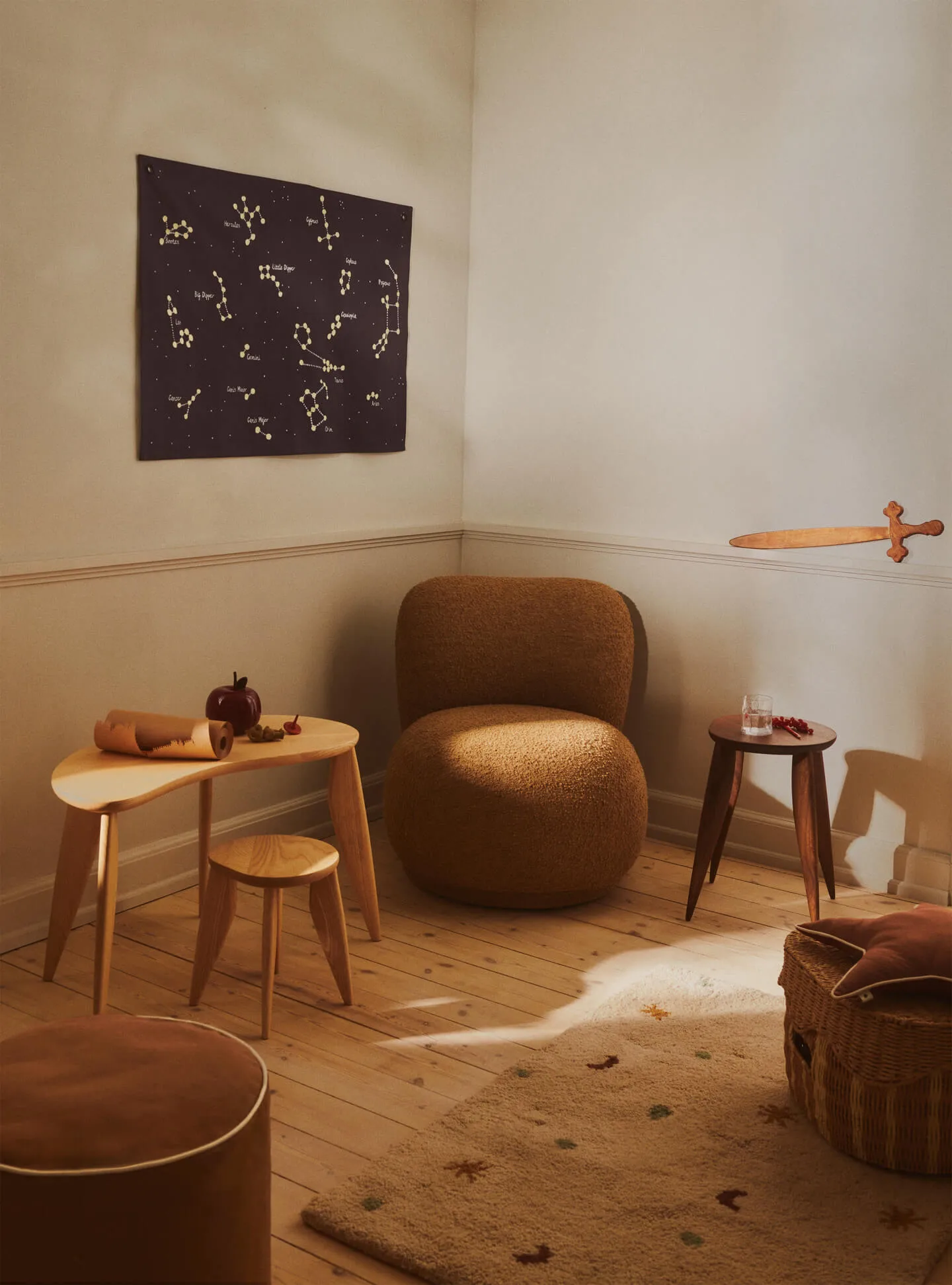 Sky matta, Parchment, 80x120 cm Ferm Living
