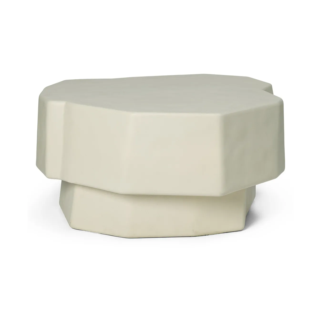 Staffa soffbord 83,7x75,8 cm, Ivory Ferm Living