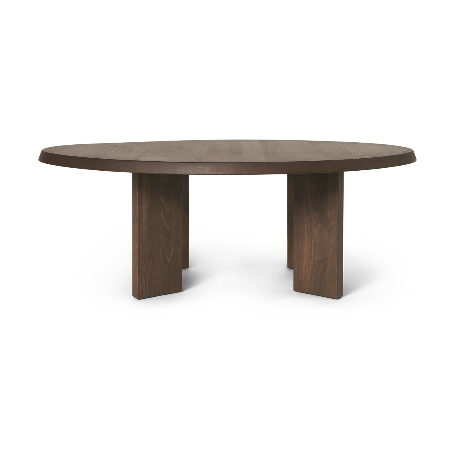Tarn soffbord 107,6x108,1 cm, Dark stained beech Ferm Living