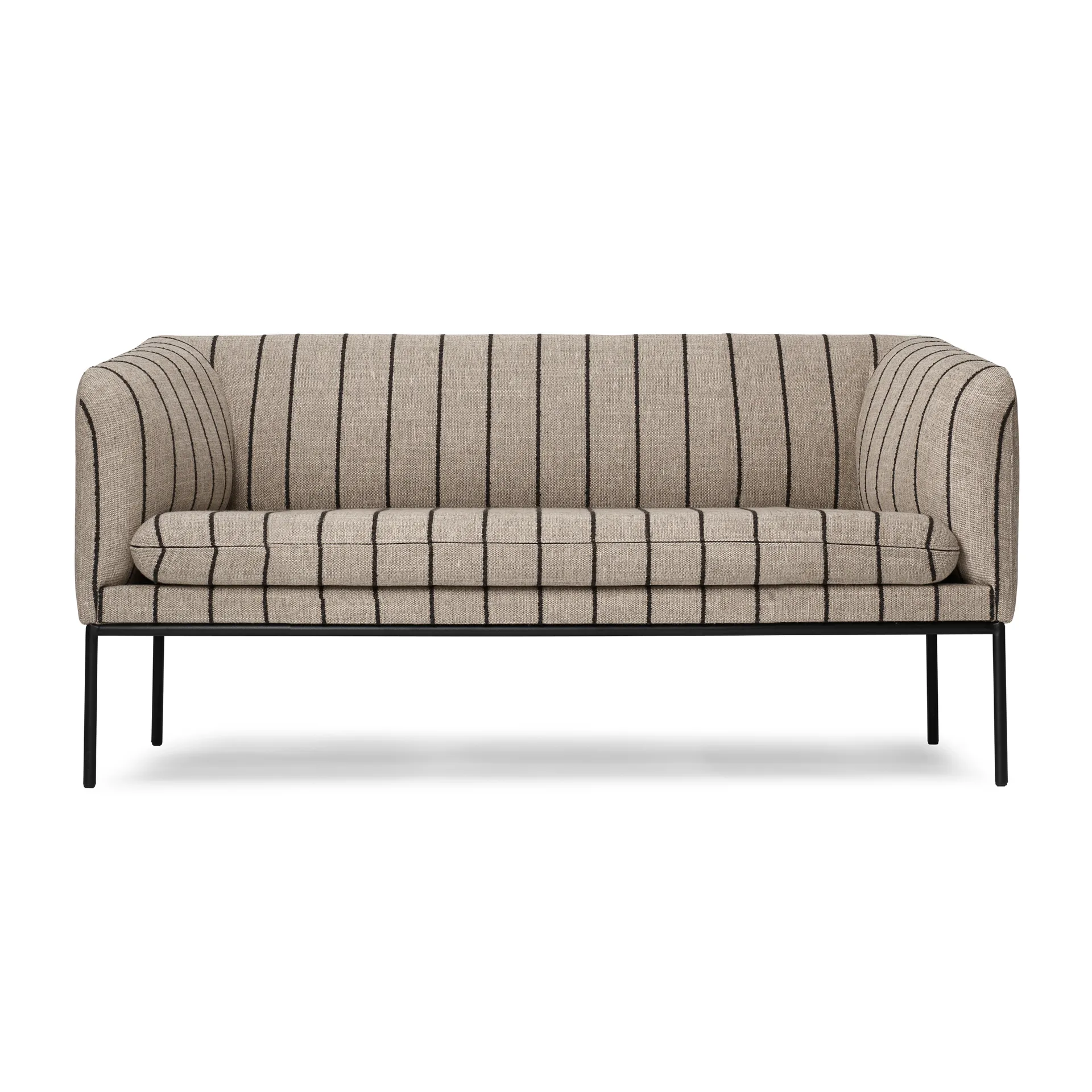 Turn soffa 2-sits, Pasadena (randig) Ferm Living