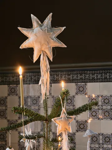 Vela Star Treetopper toppstjärna - Natural - Ferm Living