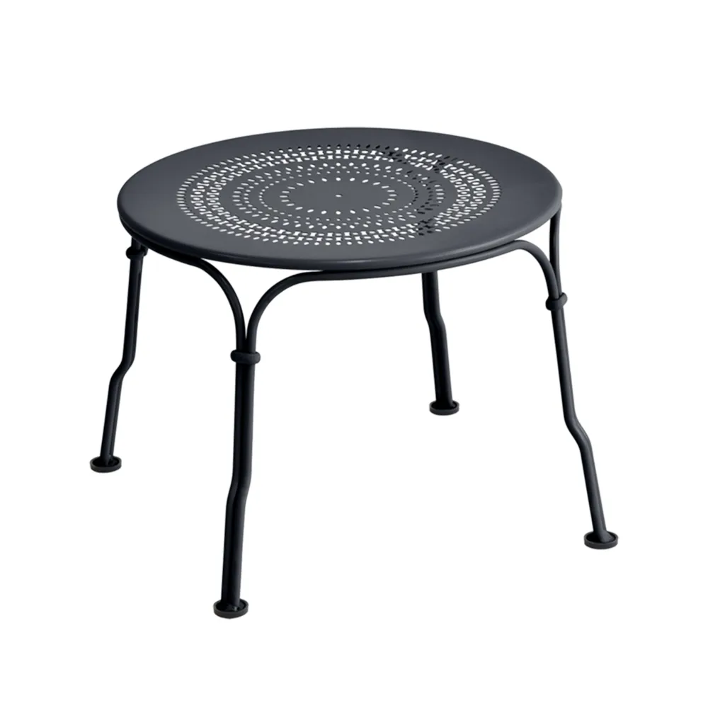1900 bord lågt, Anthracite (grå) Fermob
