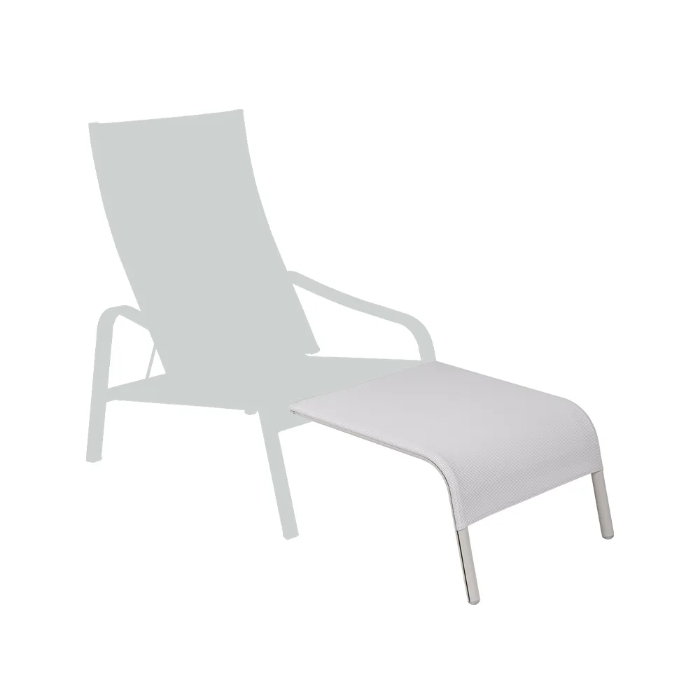 Alize fotpall, Clay grey (grå) Fermob