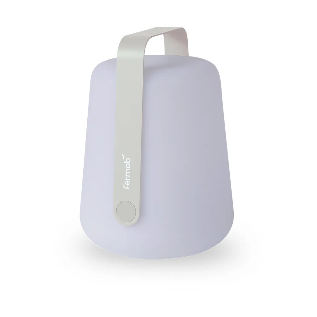 Balad2 portabel bordslampa, Clay grey (grå), 25 cm Fermob