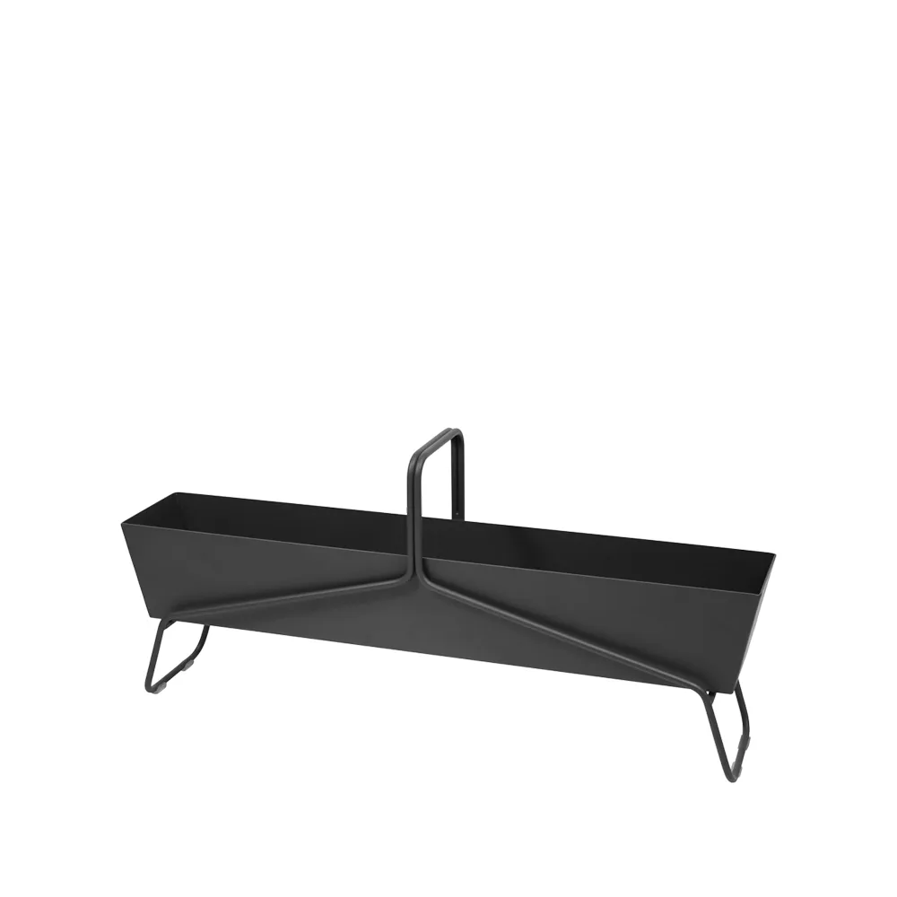 Basket long planteringsbox, Anthracite (grå) Fermob