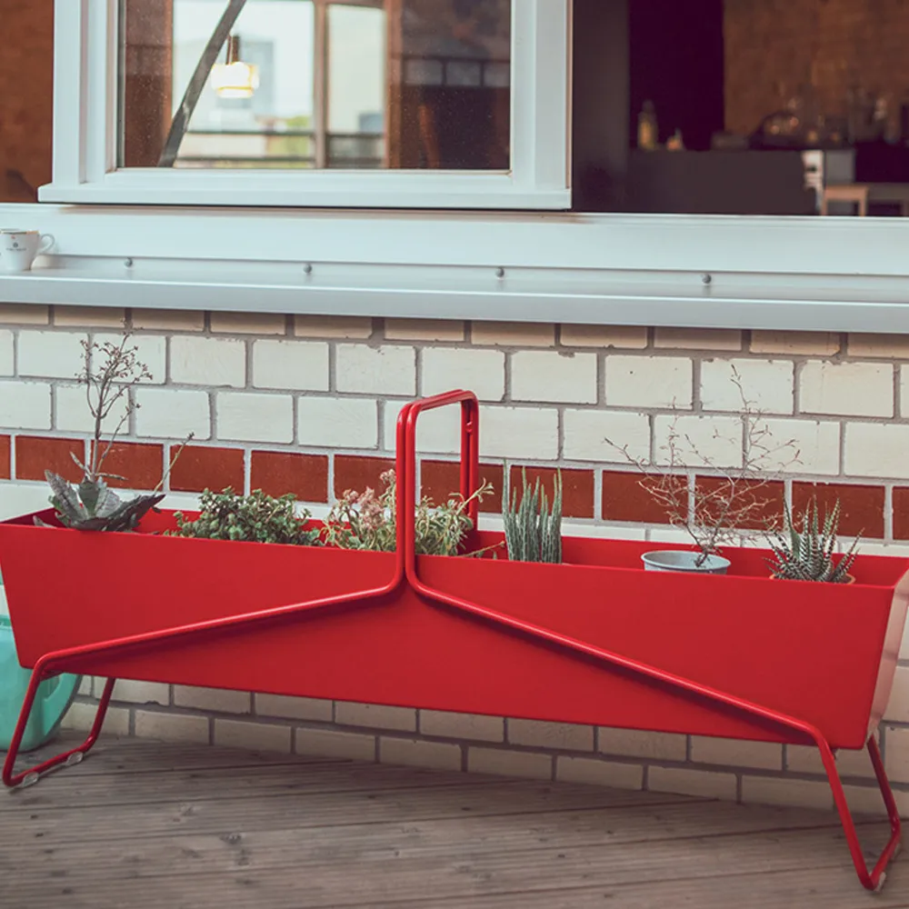 Basket long planteringsbox, Anthracite (grå) Fermob
