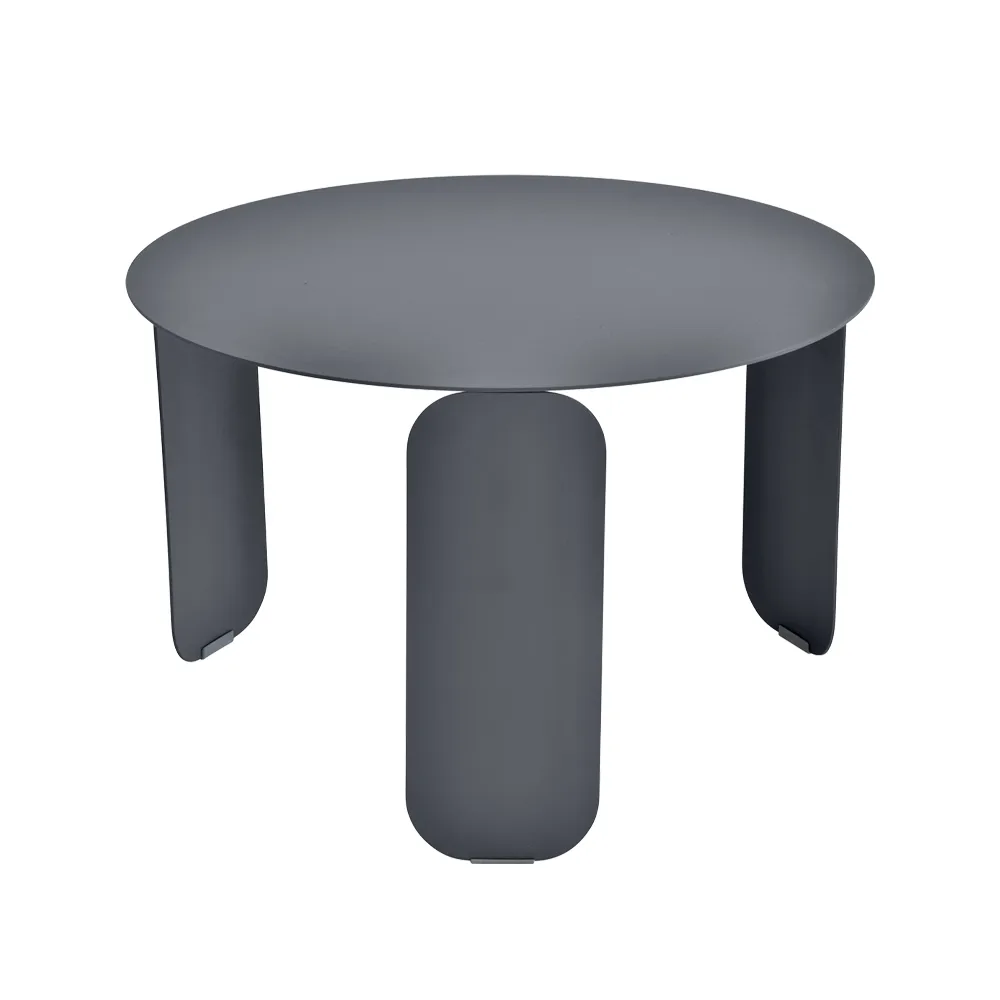 Bebop Ø60 bord lågt, Anthracite (grå) Fermob