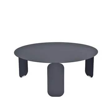 Bebop Ø80 bord lågt - Anthracite (grå) - Fermob