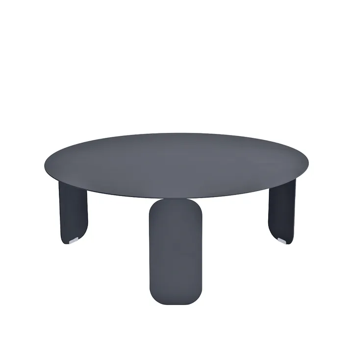 Bebop Ø80 bord lågt - Anthracite (grå) - Fermob