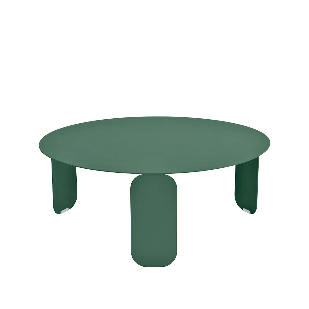 Bebop Ø80 bord lågt, Cedar green (grön) Fermob