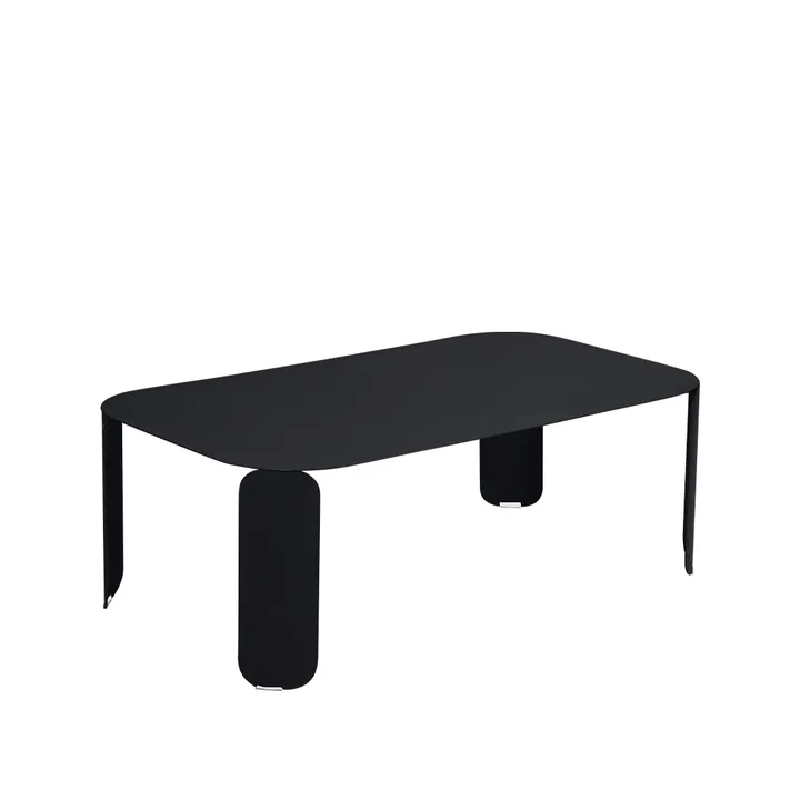 Bebop bord 120x70 cm - Anthracite (grå), h.42 cm - Fermob