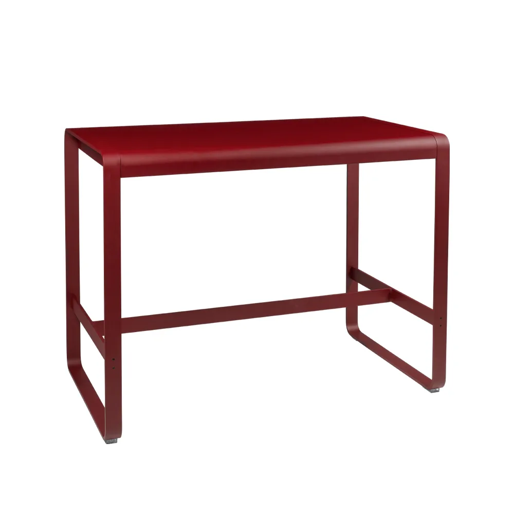 Bellevie barbord 140x80 cm, Chili (röd) Fermob