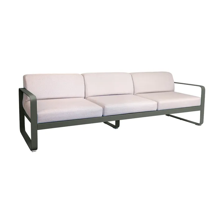 Bellevie soffa - 3-sits Rosemary (grön)-pearl - Fermob