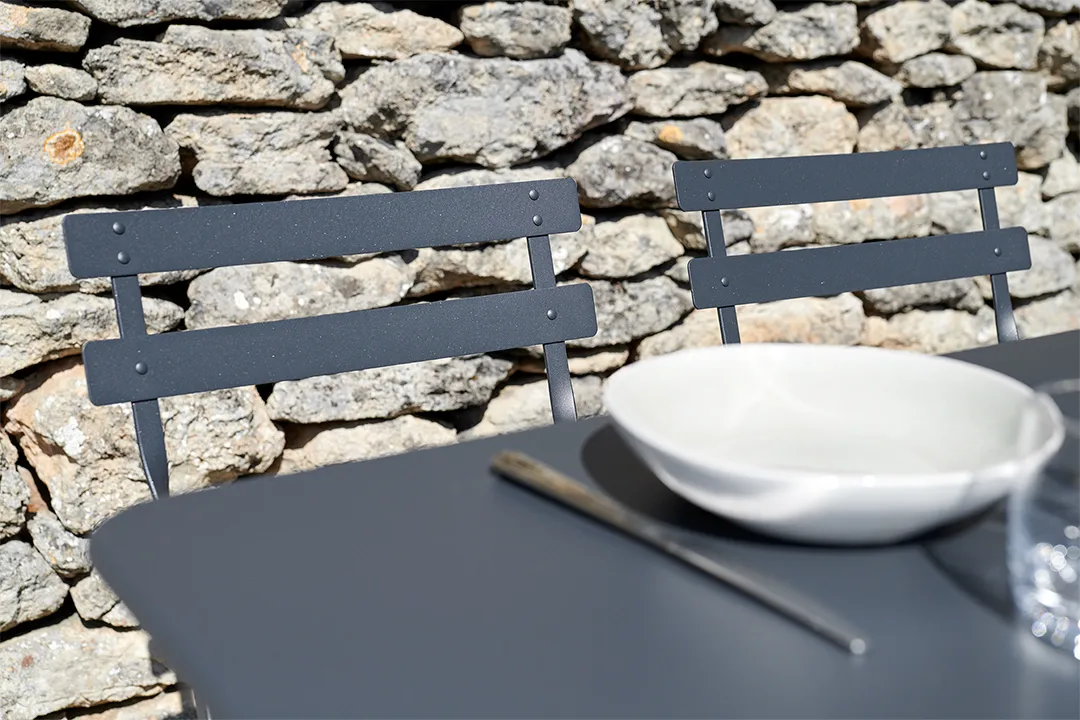 Bistro Metal stol, Anthracite (grå) Fermob