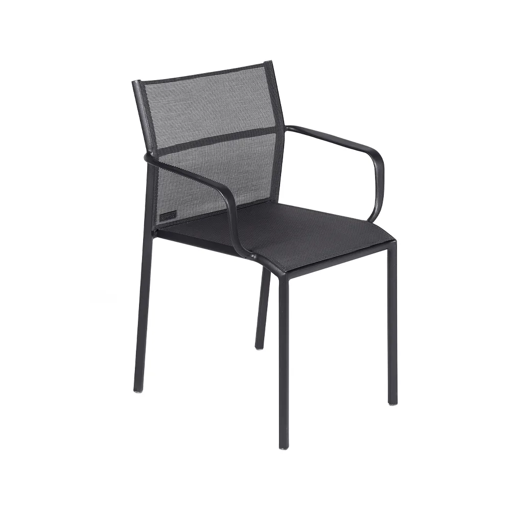 Cadiz karmstol, Anthracite (grå) Fermob